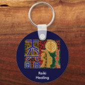 REIKI Hauptheilzeichen Schlüsselanhänger (Vorderseite)