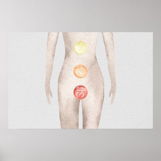 Reiki Healing Board Poster (Vorne)
