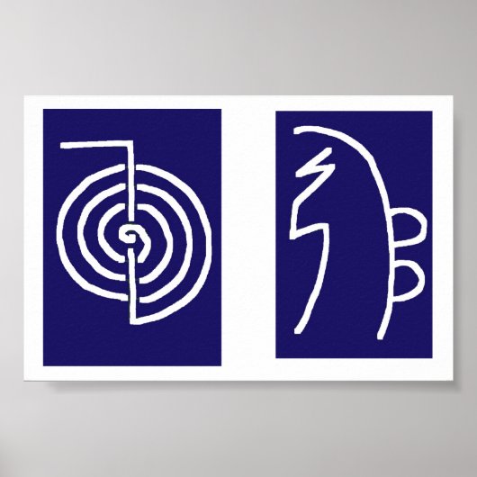 REIKI HEALING Chokuray ShayHayKi Distance Healer Poster (Vorne)