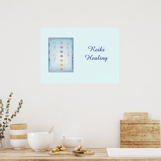 Reiki Healing Hands Poster (Küche)