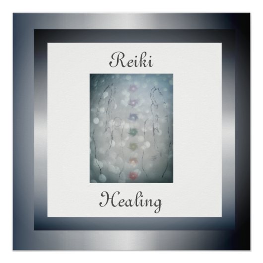 Reiki Healing Poster (Vorderseite)