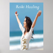 Reiki Healing Poster (Vorne)