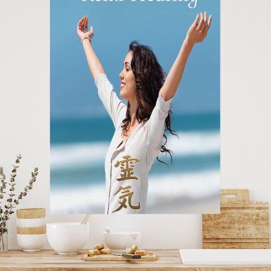 Reiki Healing Poster (Küche)