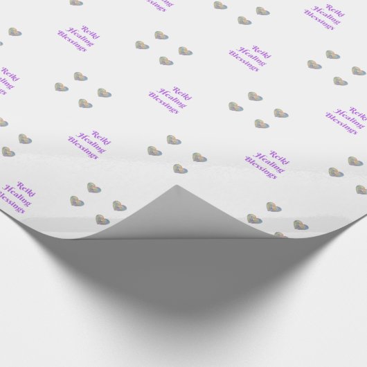 Reiki Healing Segen Geschenkpapier (Ecke)