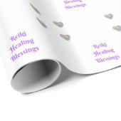 Reiki Healing Segen Geschenkpapier (Rolleneckpunkt)