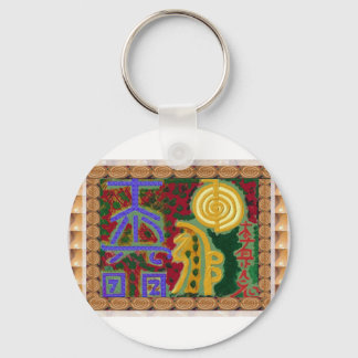 Reiki Healing Symbols von Navin Joshi Artist Canad Schlüsselanhänger