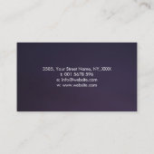 Reiki heilende Hände und Goldsymbole Visitenkarte (Rückseite)