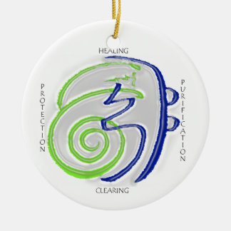 Reiki heilende Verzierung Keramik Ornament