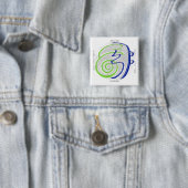 Reiki heilender Knopf Button (Beispiel)