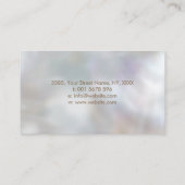 Reiki heilendes Symbol- und Gebotgold auf Perle Visitenkarte (Rückseite)