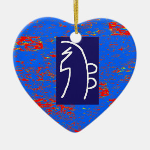 REIKI heilendes Symbole SCHABLONE Gesundheits-Wohl Keramik Ornament