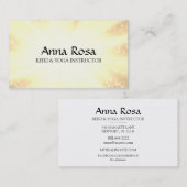 *~* Reiki Heiler regt Glitzern zur Energieheilung Visitenkarte (Vorne/Hinten)