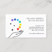 Reiki, Heiler, Wellness Visitenkarte (Rückseite)