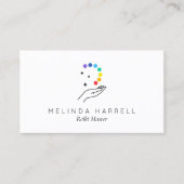 Reiki, Heiler, Wellness Visitenkarte (Vorderseite)