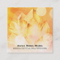 *~* Reiki Heiler Yoga Citrine Kristallmassage