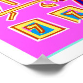 REIKI-Heilsymbole 2016 von Master Navin Joshi Poster (Ecke)