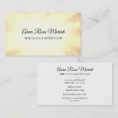 *~* Reiki-Heilungsrouten für Energieheiler-Glitzer Visitenkarte (Vorne/Hinten)