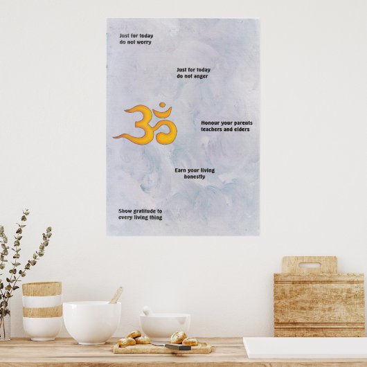 Reiki Ideals Poster (Küche)