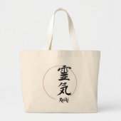 Reiki Jumbo Stoffbeutel (Vorne)