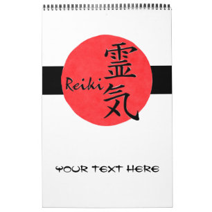 Reiki Kalligraphie und Word 1 Kalender