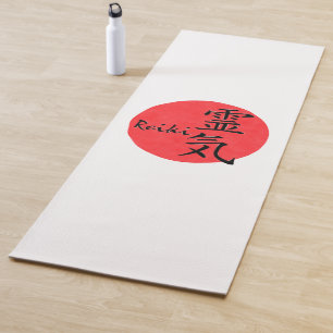 Reiki Kalligraphie und Word 1 Yogamatte