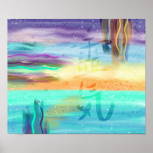 Reiki Kanji - Tranquilenergie Poster
