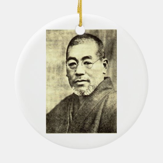 Reiki Kanji und Gebote mit Usui Keramik Ornament (Hinten)