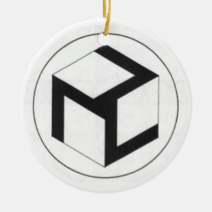 Reiki Kanji und weibliches Antahkarana Keramikornament