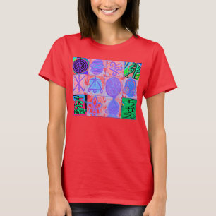 Reiki Karuna heilende Symbol-Sammlung T-Shirt
