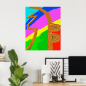 REIKI Karuna Heilung Master Symbole Poster (Heimbüro)