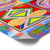 REIKI Karuna Heilung Master Symbole Poster (Ecke)