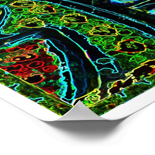 REIKI Karuna Heilung Master Symbole Poster (Ecke)