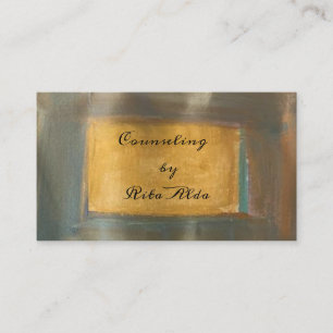 Reiki Lightworker Moon Star Mystic Business Cards Visitenkarte