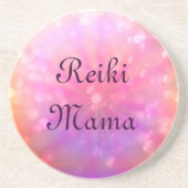 Reiki Mama Sandstein Untersetzer (Vorne)