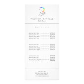 Reiki, Massage, Wellness Werbekarte (Vorne)