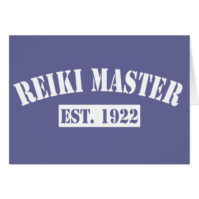 Reiki Master (Vorderseite (Horizontal))