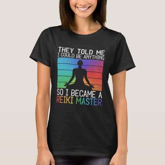 Reiki Master And Spiritual Healer T-Shirt (Vorderseite)