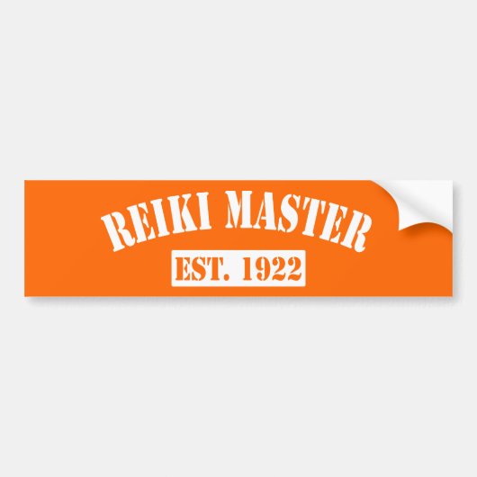 Reiki Master Autoaufkleber (Vorne)