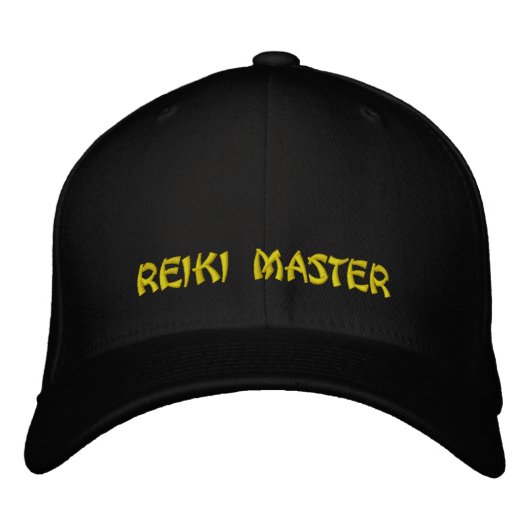 Reiki Master bestickte Cap Bestickte Kappe (Vorderseite)