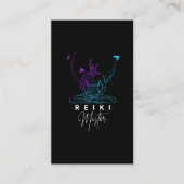 Reiki Master Energy Theraptation Visitenkarte (Vorderseite)