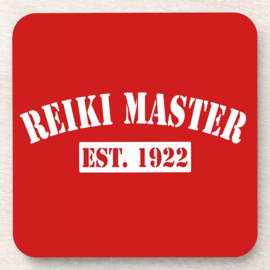 Reiki Master Getränkeuntersetzer (Vorderseite)