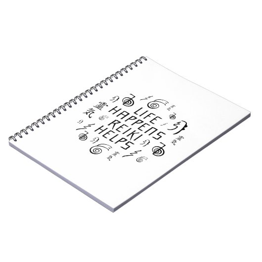 Reiki Master Gift Idea | SPIRITUALITÄT Notizblock (Linke Seite)