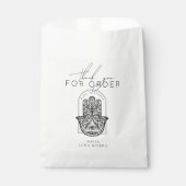 Reiki Master Hamsa Hand Evil Eye Yoga Therapist Geschenktütchen (Vorderseite)