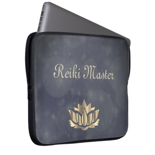 Reiki Master Laptopschutzhülle (Vorne Rechts)
