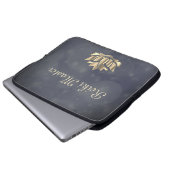 Reiki Master Laptopschutzhülle (Vorne Knopf)