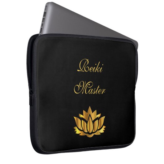 Reiki Master Laptopschutzhülle (Vorne Rechts)