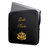 Reiki Master Laptopschutzhülle (Vorderseite Links)