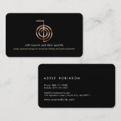 Reiki Master Life Coach Visitenkarte (Vorne/Hinten)