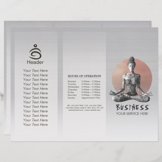 Reiki Master Lotus Pose (Vorne/Hinten)