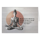 Reiki Master Lotus Pose (Vorderseite (Horizontal))